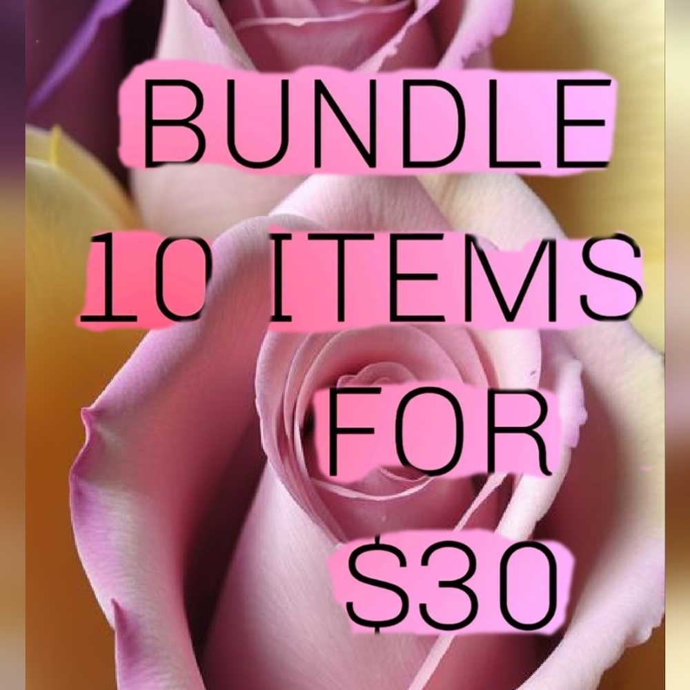Bundle any three or more items from my closet and save 50%